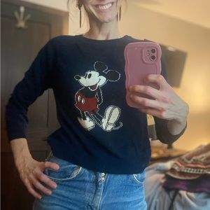 Vintage Mickey Mouse knit sweater